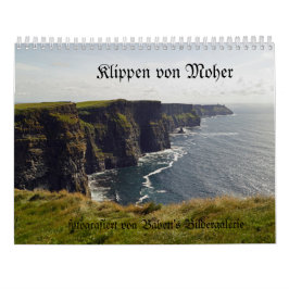 Klippen von Moher - Kalender deutsch  カレンダー