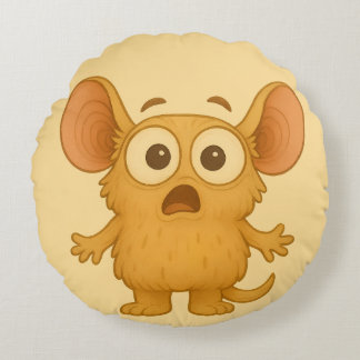 Klix Kissen – Das ADHS-Monster der Ablenkung ラウンドクッション