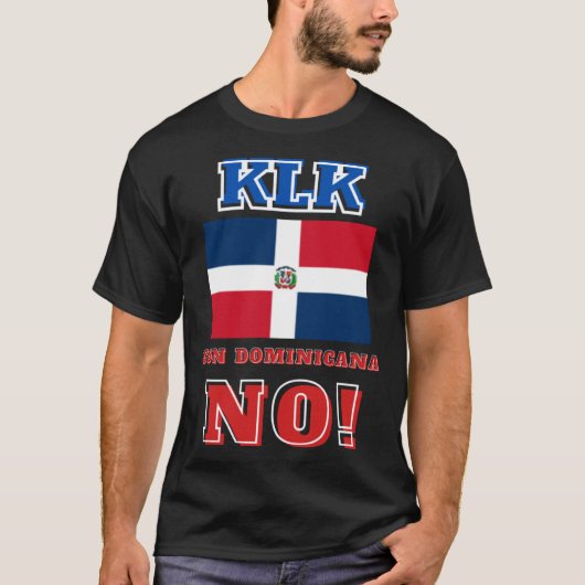 KLKコンドミニカナNoドミニカ共和国選手Do Tシャツ (正面)