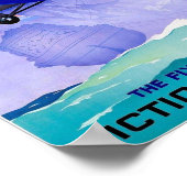 KLMダッ飛んでいるチマンヴィンテージ広告トラベル ポスター (角)