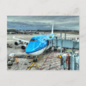 KLM 747 ポストカード (正面)