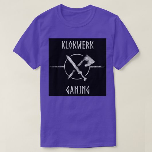 Klokwerkゲーム Tシャツ (デザイン正面)