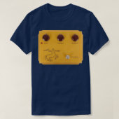 Klon Centaurプロフェッショナルオーバードライブギターペダル Tシャツ (デザイン正面)