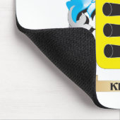 Kloppの紋章付き外衣-家紋 マウスパッド (コーナー)