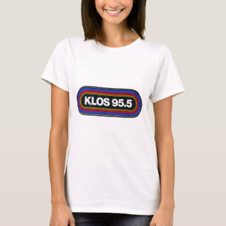 Klos fmラジオ局ヴィンテージクラシックロック tシャツ