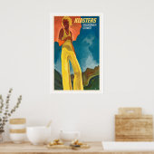 Klosters Graubunden Switzerland Vintage Travel ポスター (キッチン)