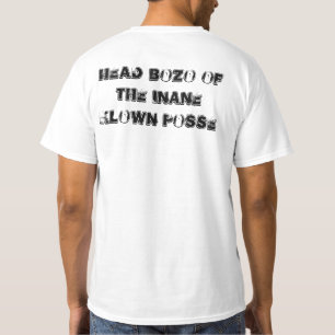 Klownの無意味な武装隊のヘッドやつ Tシャツ