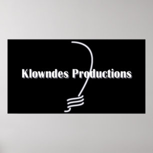 Klowndesの生産 ポスター