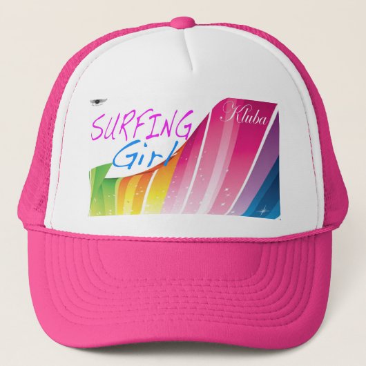 kluba cap surfing girl キャップ (正面)