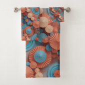 Klungkung Coral Geometry バスタオルセット (インサイチュ)