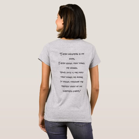 KMシャツ Tシャツ (裏面フル)
