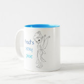 KM Golland Bradのセクシーな妖精のマグ ツートーンマグカップ (正面左)