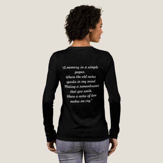 km Tシャツ (背面全体)