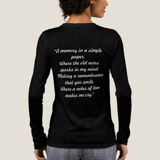 km Tシャツ (背面)