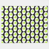 km tree painting 3D blanket フリースブランケット (正面(横))