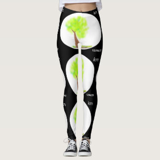 km tree painting leggings レギンス