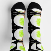 km tree painting socks ソックス (上部)