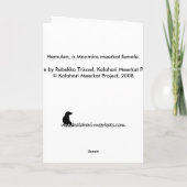 KMPカード3 - Hemulen Moomins カード (裏面)