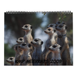KMP Meerkats -カレンダー2009年 カレンダー