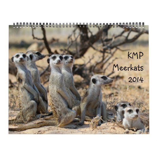KMP Meerkats - 2014カレンダー カレンダー (カバー)