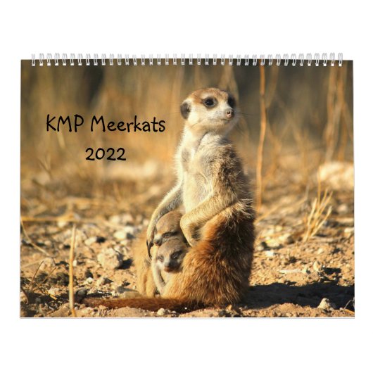 KMP Meerkats 2022カレンダー カレンダー (カバー)