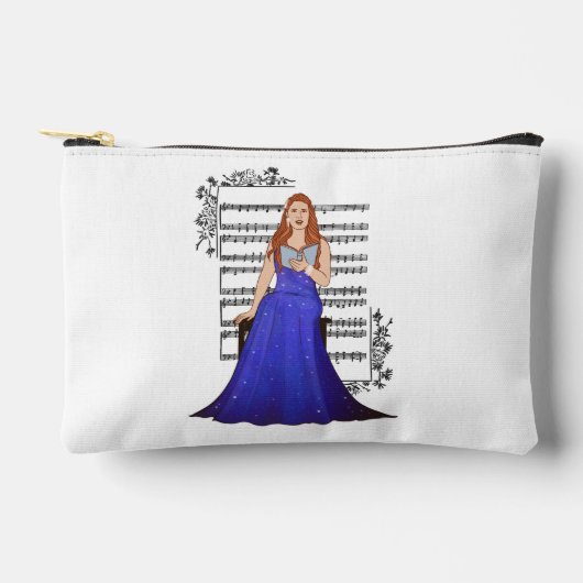 KMSメイクアップバッグ アクセサリーポーチ (正面)