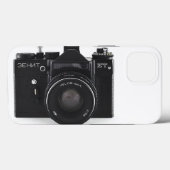 KMZ Zenit ETヴィンテージカメラ Case-Mate iPhoneケース (裏面 (横))
