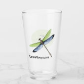 KNのトンボのパイントガラス タンブラーグラス (正面)