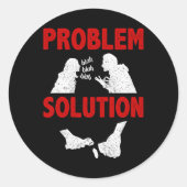 Knapping Stone Collector Problem Solution Hobby  ラウンドシール (正面)