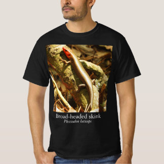 Knature Knowledge Broad-Headed Skink T-Shirt Tシャツ