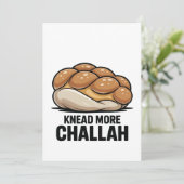 Knead More Challah Jewish Jew Baking 案内状 (スタンド正面)