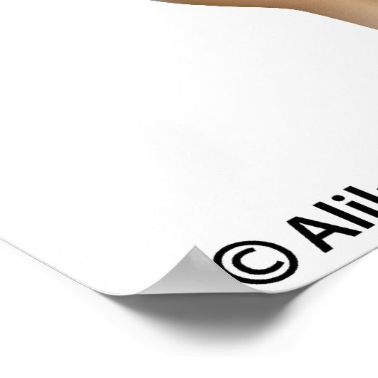 Knee joint anatomy unlabeled diagram. ポスター (角)