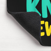 Knee Replacement Recovery New Knee New Me After Su マウスパッド (コーナー)