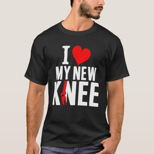 Knee Replacement Surgery Get Well Soon Post Recove Tシャツ (正面)