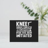Knee Surgery Completed Recovery Mode シーズンポストカード (スタンド正面)