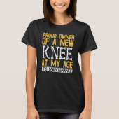 Knee Surgery Hospital Patient Tシャツ (正面)