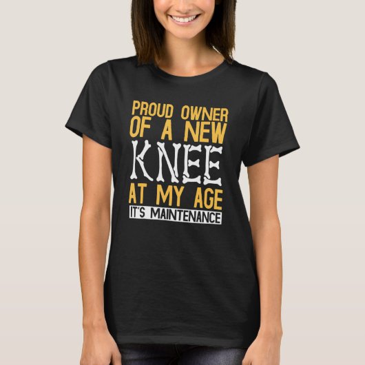 Knee Surgery Hospital Patient Tシャツ (正面)