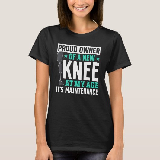 Knee Surgery   Hospital Patient Tシャツ (正面)