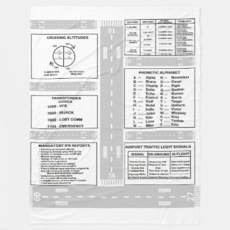 Kneeboardの試験フリースブランケット フリースブランケット
