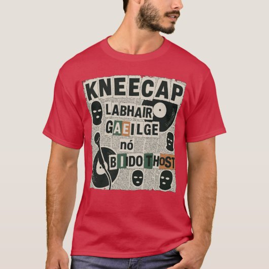 Kneecap Tシャツ (正面)