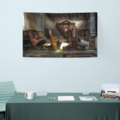 Kneelerが付いている古い木教会ベンチ 横断幕 (トレードショー)