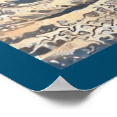 Kneeling Blonde Bikini Model Thunder_Cove ポスター (角)