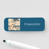 Kneeling Blonde Bikini Model Thunder_Cove 名札 (インサイチュ)