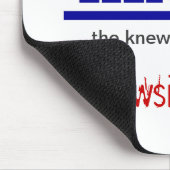 "Knewsie fo'life"のマウスパッド マウスパッド (コーナー)
