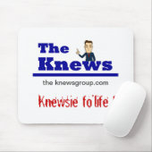 "Knewsie fo'life"のマウスパッド マウスパッド (マウス)