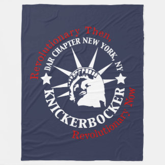 Knickerbocker毛布 フリースブランケット