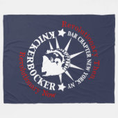 Knickerbocker毛布 フリースブランケット (正面(横))