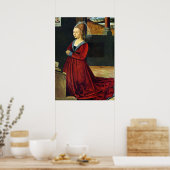 Kniende Stifterin詳細- Petrus Christus - c1460 ポスター (キッチン)