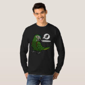 Knife Parrot Wants Seeds I Hahns Macaw Tシャツ (正面フル)