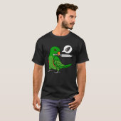 Knife Parrot Wants Seeds I Male Eclectus Tシャツ (正面フル)